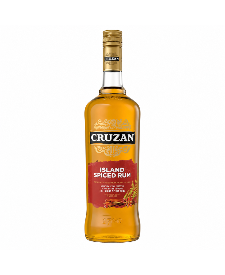CRUZAN ISLAND SPICED RUM - 1L - SINGLE CRUZAN ISLAND SPICED RUM - 1L - SINGLE