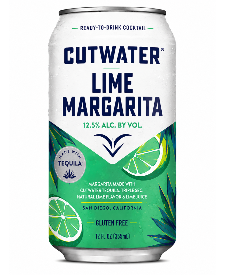 CUTWATER TEQ LIME MARGARITA SINGLE CAN - 12OZ - SINGLE