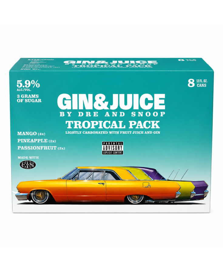 GIN & JUICE TROPICAL PACK 8PK - 355ML - 8-PACK