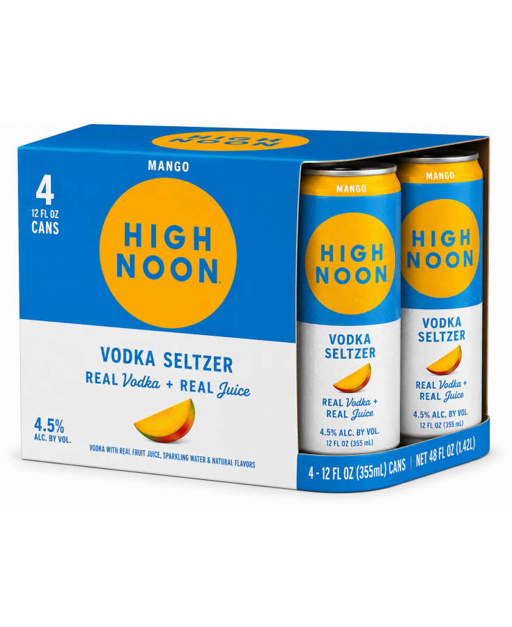 HIGH NOON MANGO - 355ML - 4 PACK