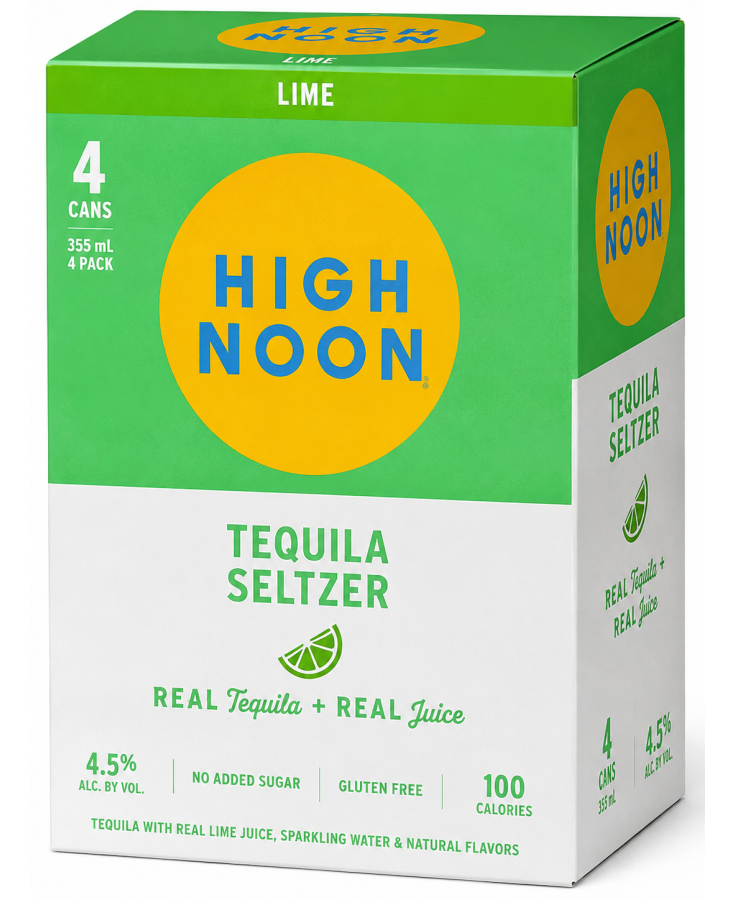 HIGH NOON TAQUILA LIME  4 PK CAN - 355ML