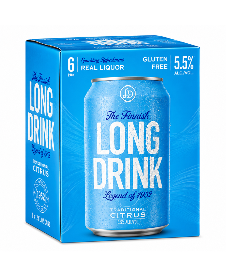 LONG DRINK CITRUS TRADITIONAL LEGENDS OF 1952 - 355ML - 6-PACK