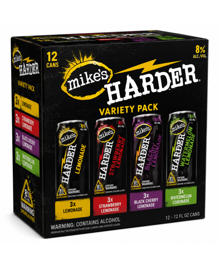 MIKES HARDER VARIETY 12 PACK CANS - 12OZ