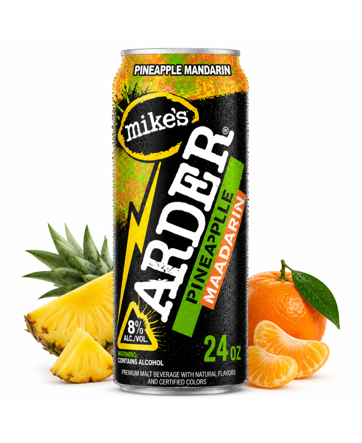 MIKES PINEAPPLE MANDARIN - 24OZ - SINGLE