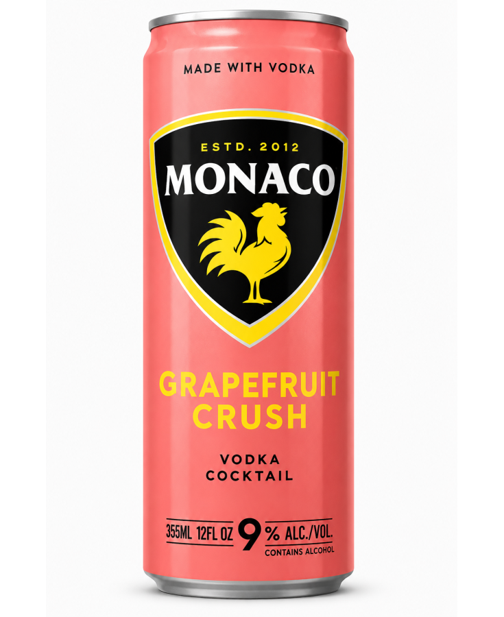 MONACO GRAPEFRUIT CRUSH - 12OZ - SINGLE