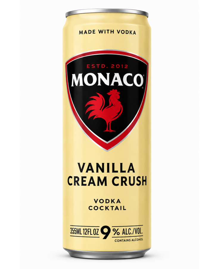 MONACO VANILLA CREAM CRUSH - 12OZ - SINGLE