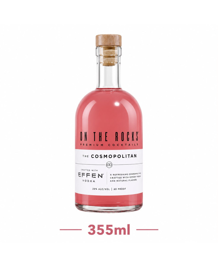 ON THE ROCKS THE COSMOPOLITAN EFFEN - 375ML - SINGLE