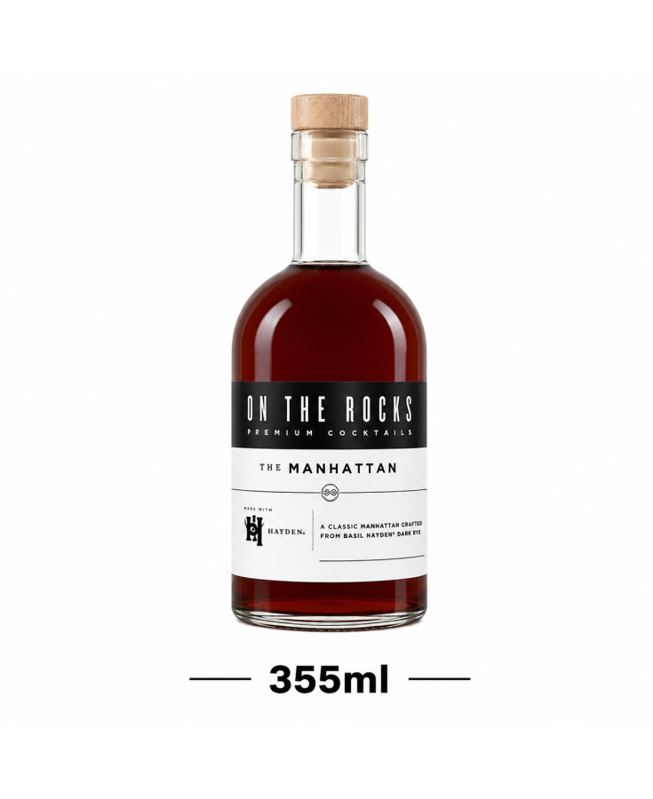ON THE ROCKS MANHATTAN - 375ML - SINGLE
