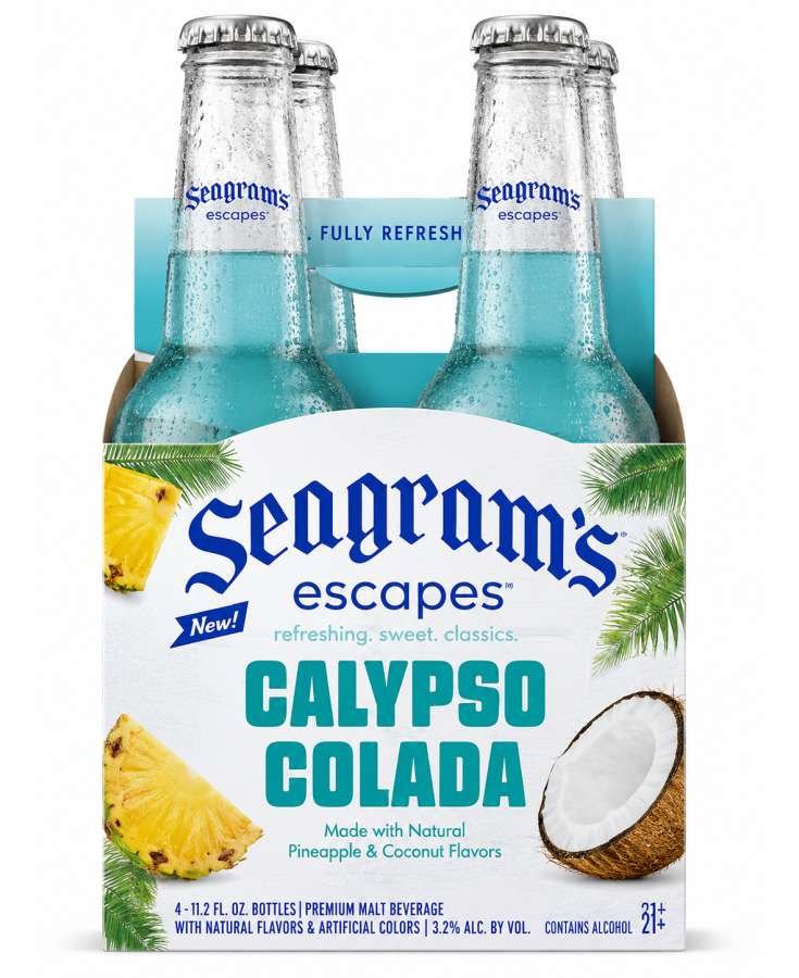 SEAGRAM'S CALYPSO COLADA - 12OZ - 4-PACK