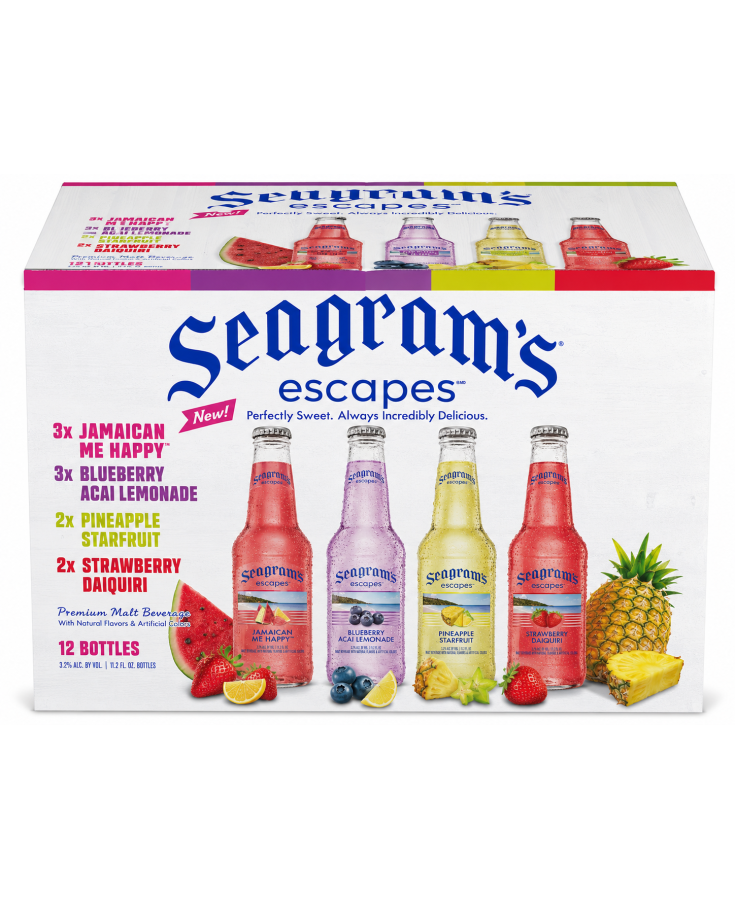 SEAGRAM'S ESCAPE VARIETY NR - 12OZ - 12-PACK