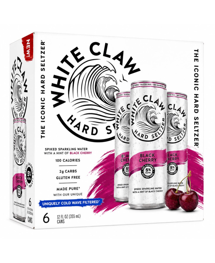 WHITE CLAW BLACK CHERRY  CA - 12OZ - 6-PACK