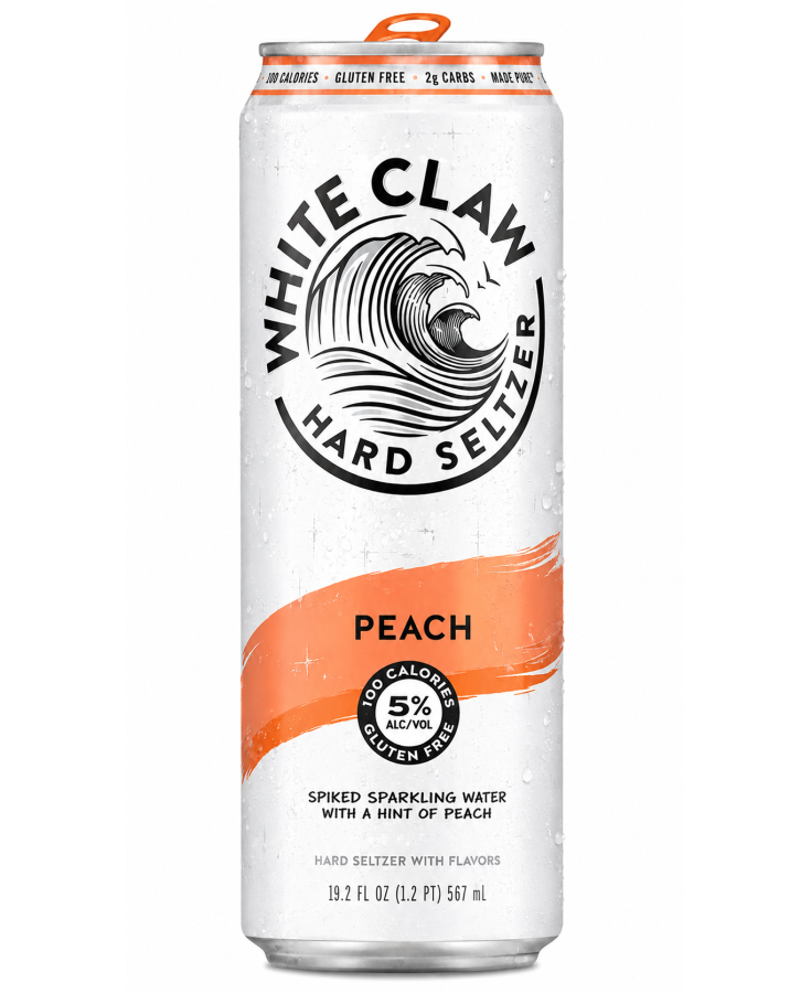 WHITE CLAW PEACH - 19.2 FLOZ - SINGLE