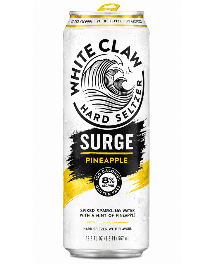 WHITE CLAW SURGE PINEAPPLE - 19.2 FLOZ - SINGLE