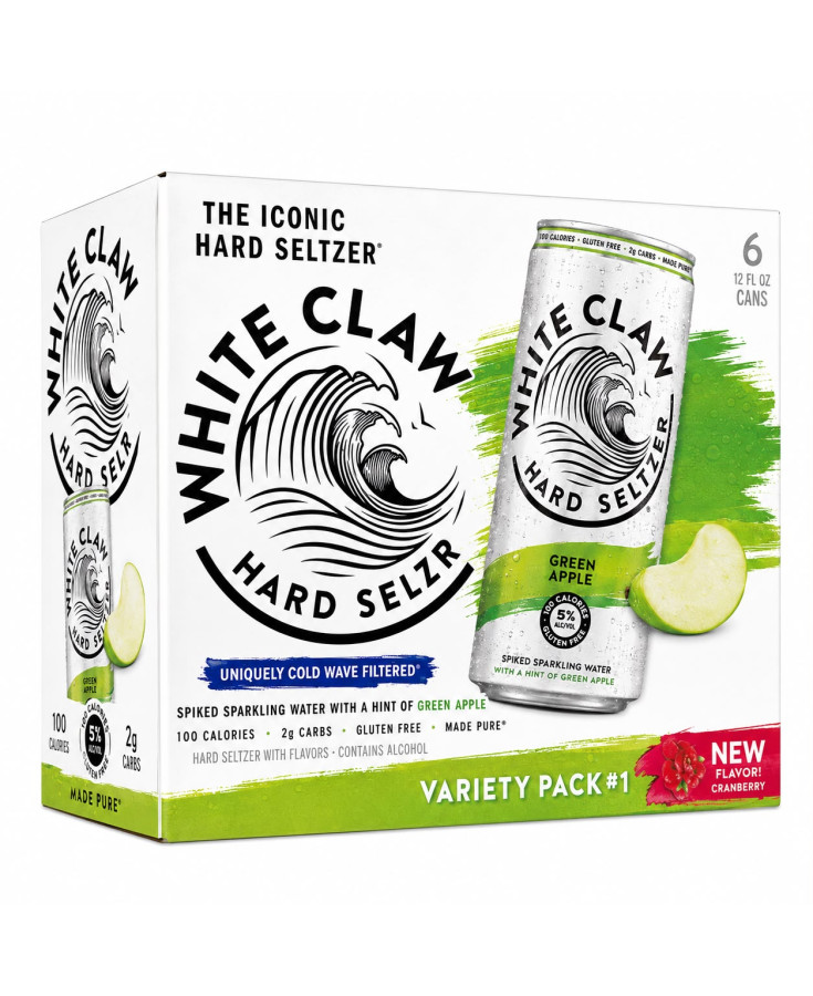 WHITE CLAW GREEN APPLE  CAN - 12OZ - 6-PACK