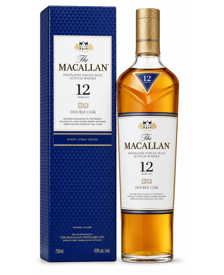 MACALLAN DOUBLE CASK 12 YEARS - 750ML - SINGLE