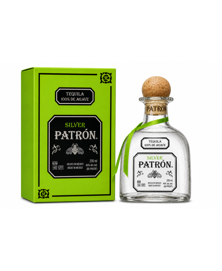 PATRON SILVER - 200ML - SINGLE