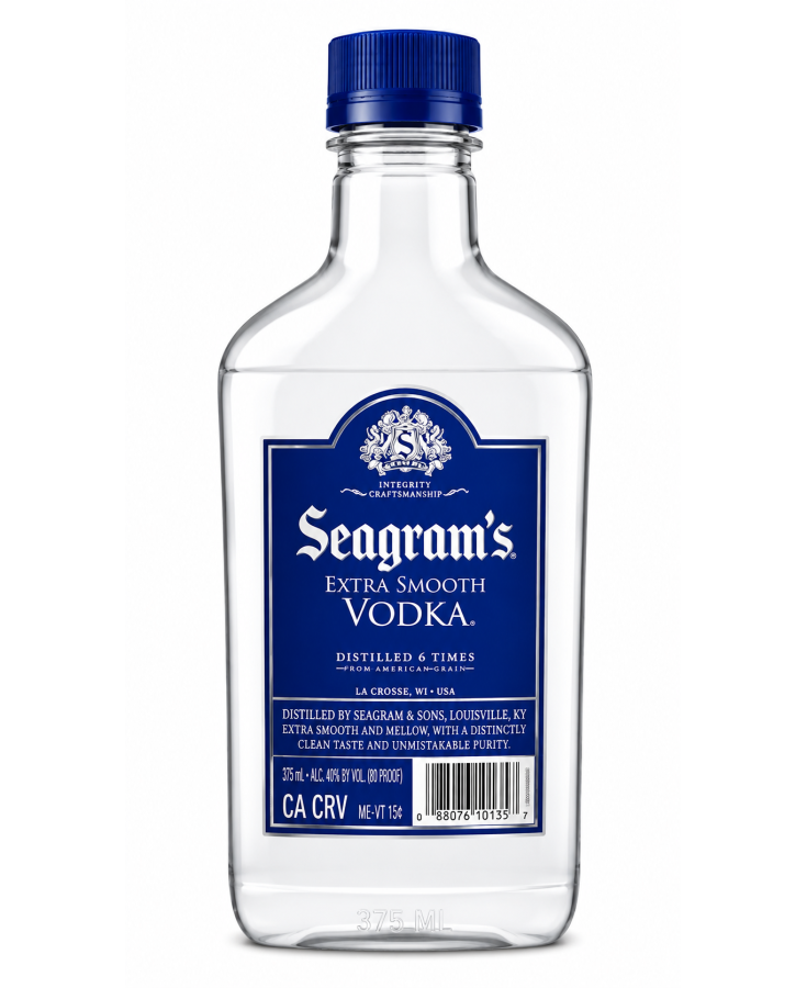 SEAGRAMS EXTRA SMOOTH - 375ML - SINGLE