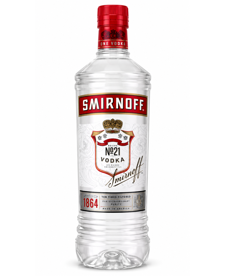 SMIRNOFF Vodka PET  - 750ML - SINGLE
