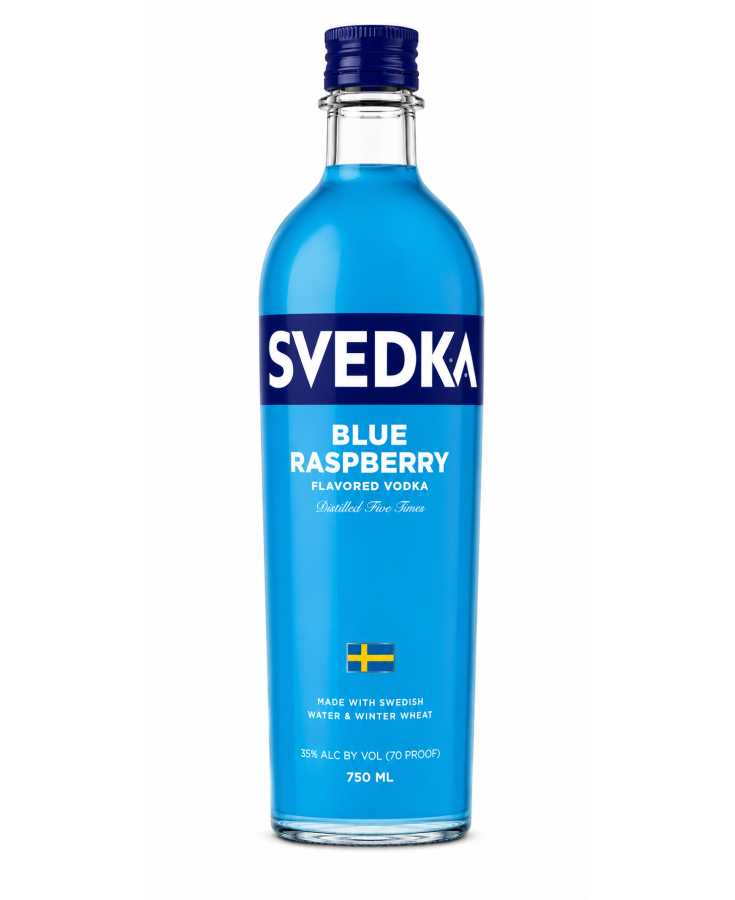 SVEDKA BLUE RASPBERRY - 750ML - SINGLE