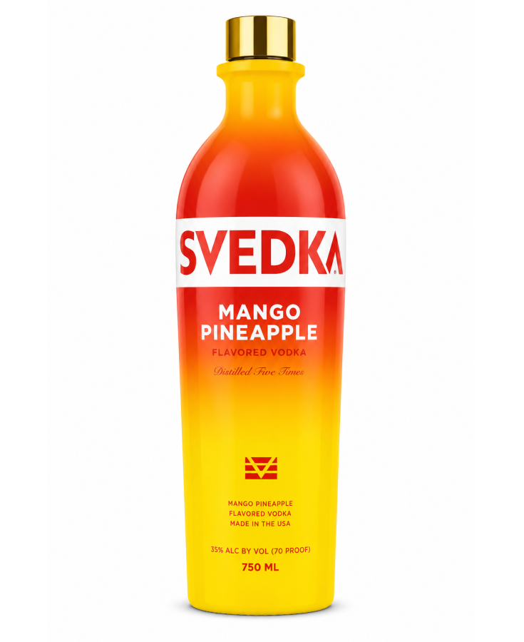 SVEDKA MANGO PINEAPPLE - 750ML - SINGLE