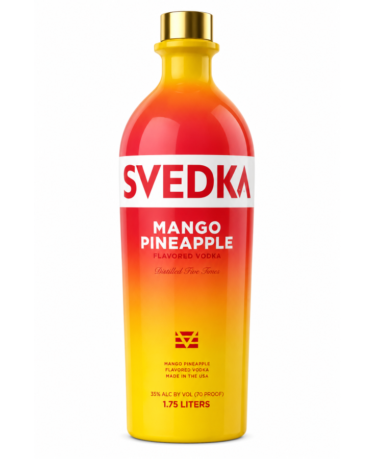 SVEDKA MANGO PINEAPPLE - 1.75L - SINGLE