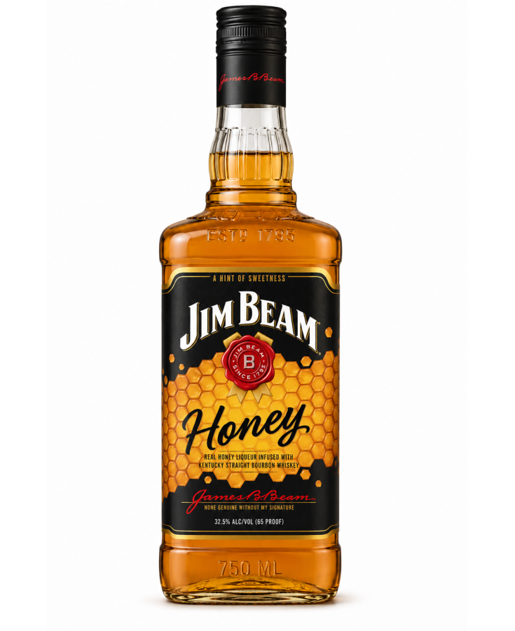 JIM BEAM BBN HONEY - 750ML - SINGLE
