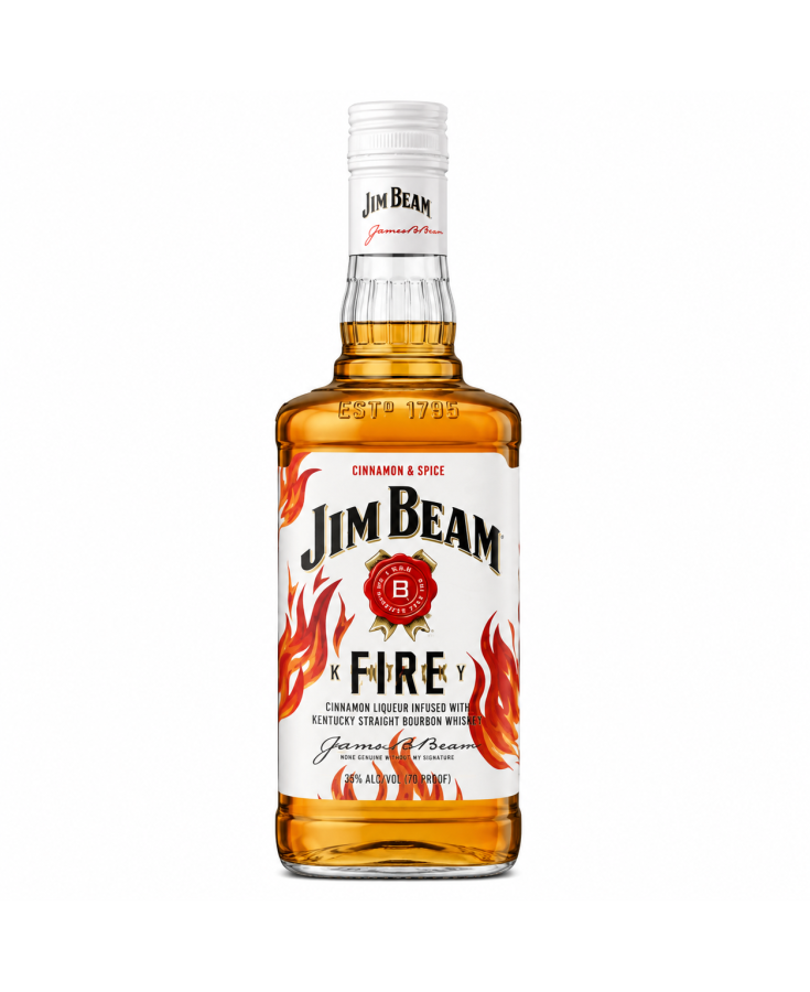 JIM BEAM KENTUCKY FIRE - 750ML - SINGLE