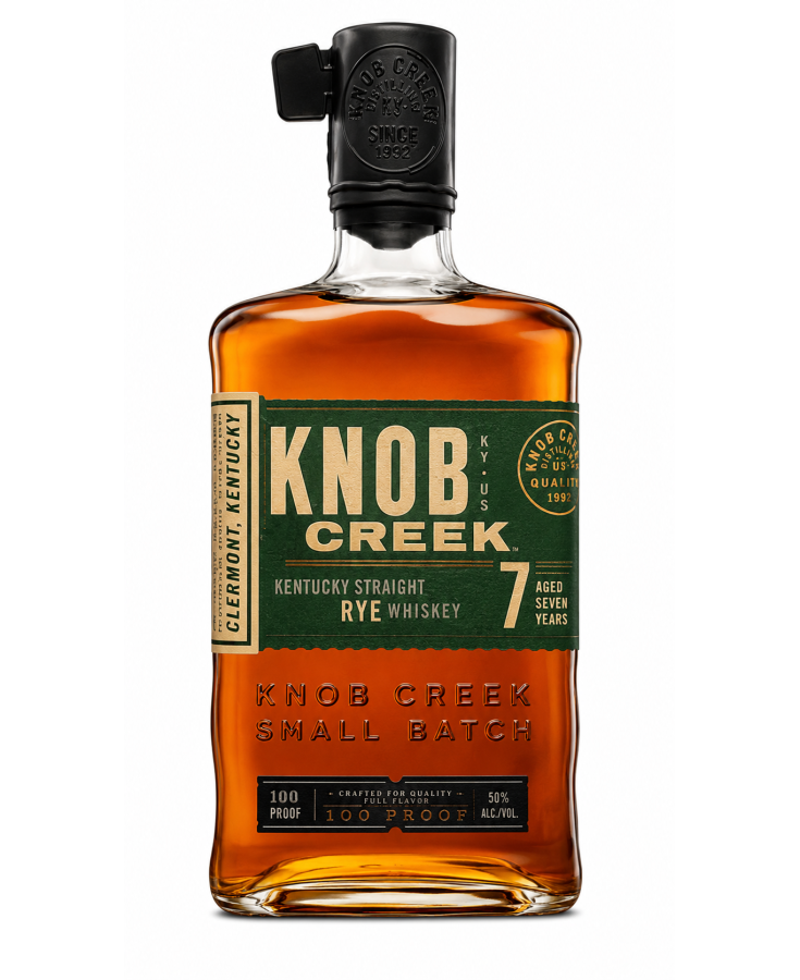 Knob Creek 100 Proof Small Batch Kentucky Straight Rye Whiskey 750ML