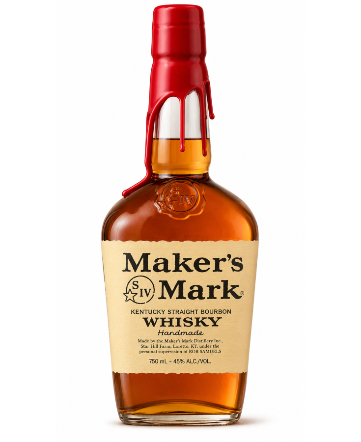 MAKER'S MARK BOURBON - 750ML - SINGLE