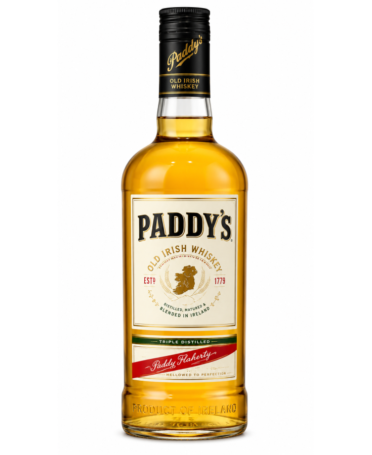 PADDYS OLD IRISH WHISKEY - 750ML - SINGLE