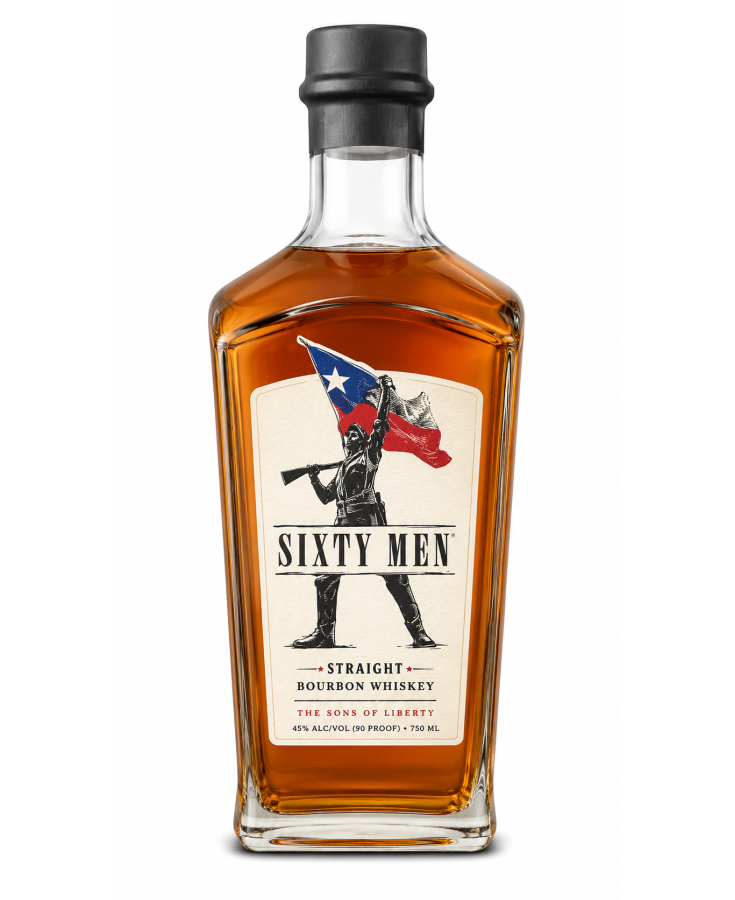 SIXTY MEN BOURBON - 750ML