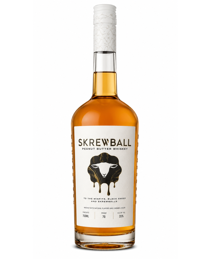 SKREWBALL PEANUT BUTTER WHISKEY - 750ML - SINGLE